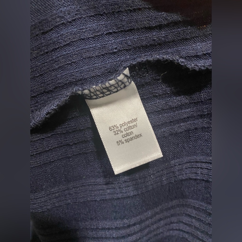Maurices Navy Ribbed Tank Top - Picture 3 of 3